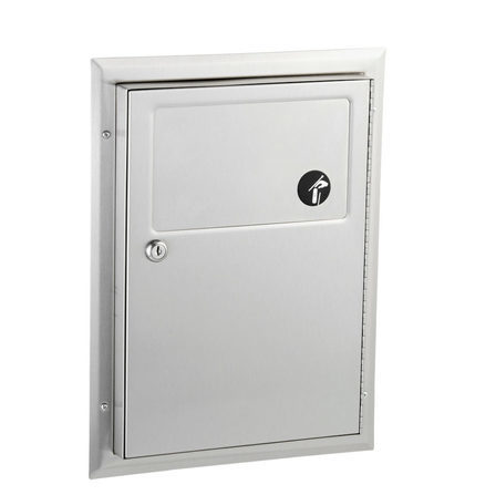 B-354 - Partition-Mounted Sanitary Napkin Disposal