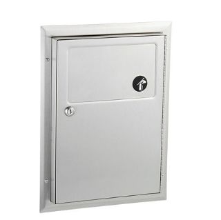 B-354 - Partition-Mounted Sanitary Napkin Disposal